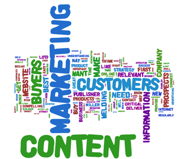 content marketing tag cloud