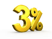 bigstock-Three-percent-symbol-isolated--74225323